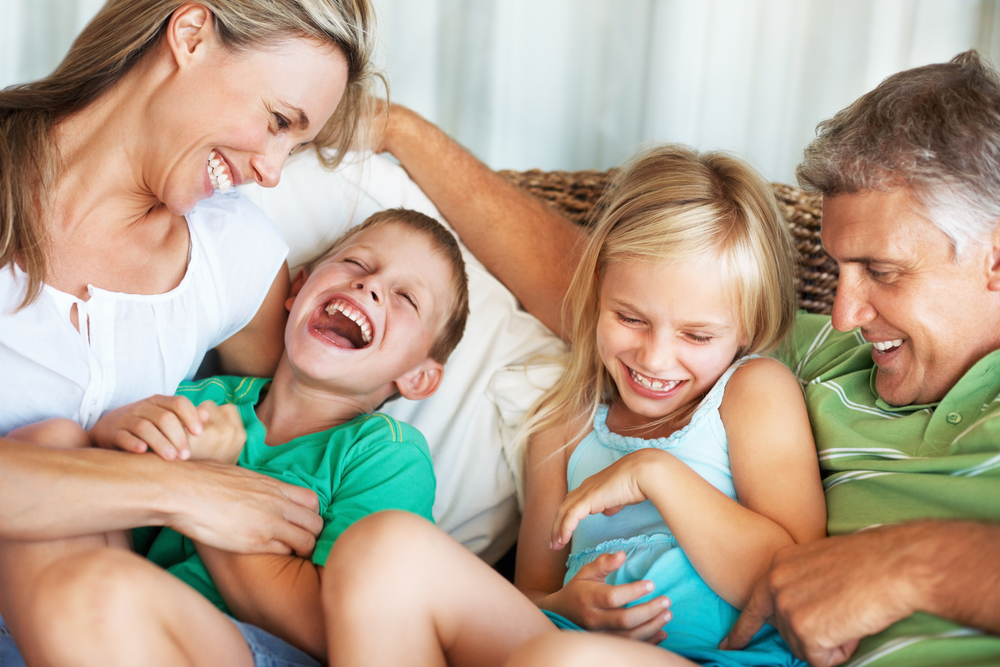 children laughing together